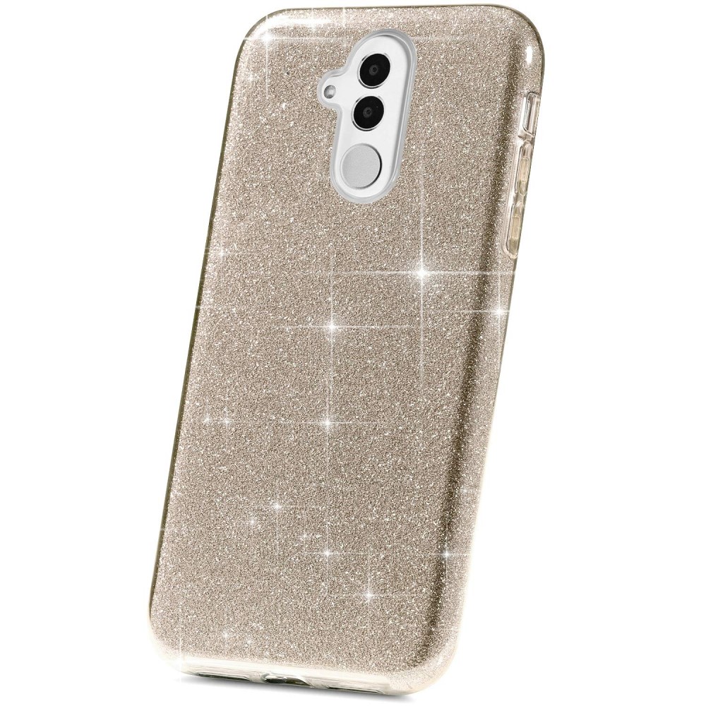 Θήκη Huawei Mate 20 Lite Forcell Glitter Shine Cover Hard Case -Gold Θήκες Smartphone