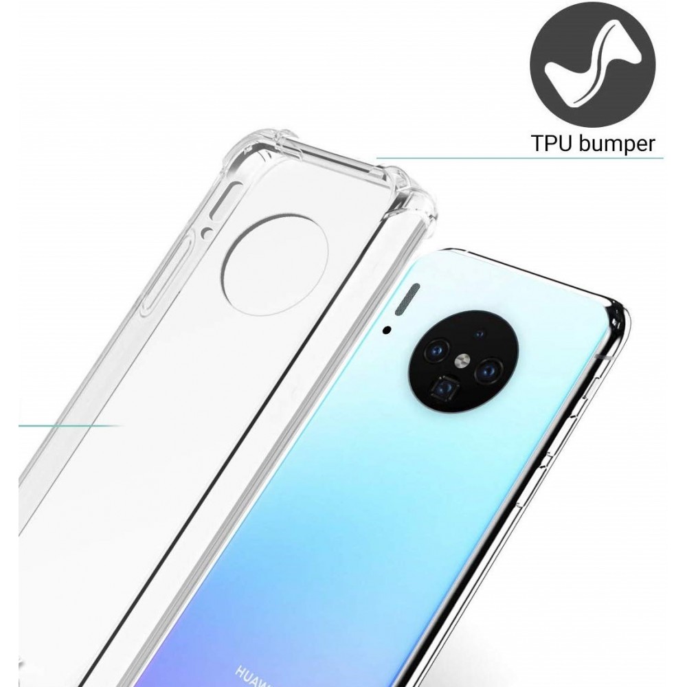 Θήκη Huawei Mate 30 Pro Anti Shock 0.5mm Σιλικόνης Διάφανη Θήκες Smartphone