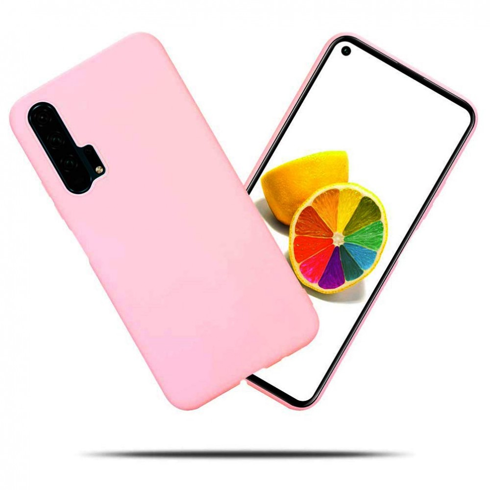 Θήκη Σιλικόνης Slim Fit Για Huawei Honor 20 / Nova 5T –Ροζ Θήκες Smartphone
