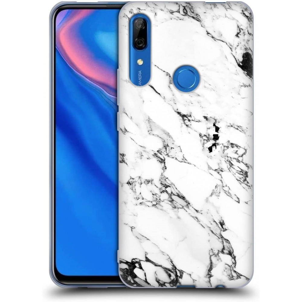 Θήκη Huawei Honor 10 Lite / P Smart 2019 Marble -White Θήκες Smartphone