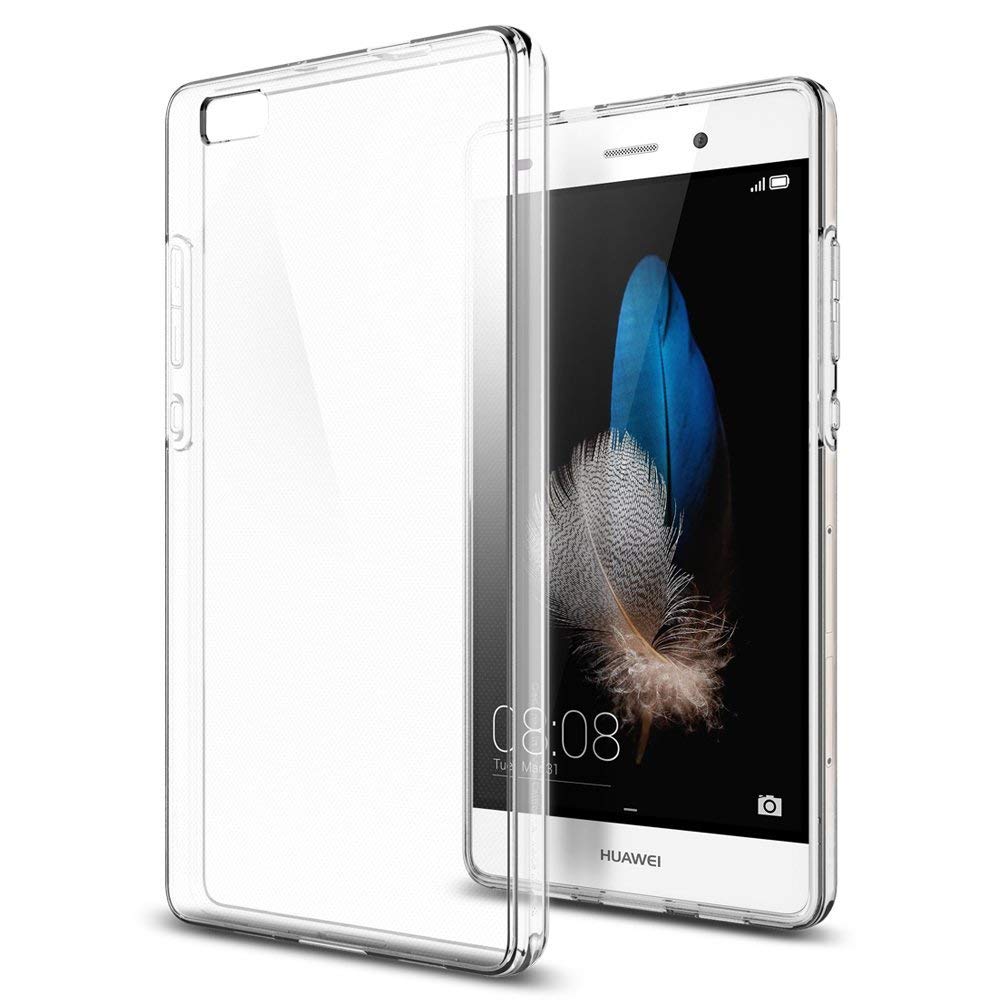 Θήκη Huawei P8 Ultra Slim 0.5mm Σιλικόνης Διάφανη Θήκες Smartphone