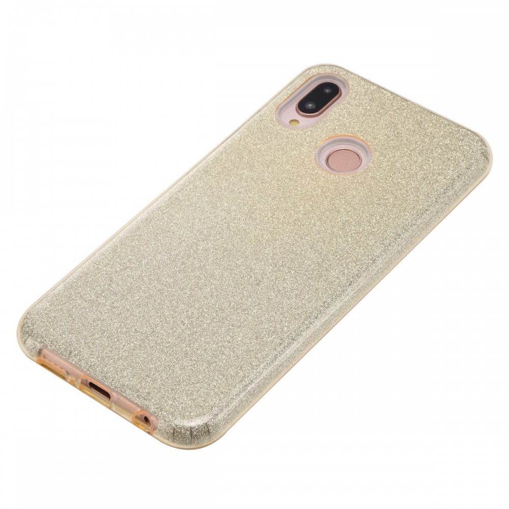 Θήκη Samsung Galaxy A40 Forcell Glitter Shine Cover Hard Case -Gold Θήκες Smartphone