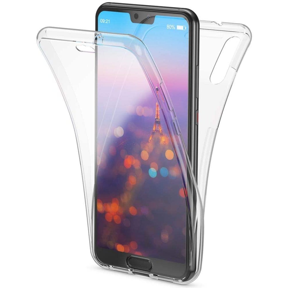Huawei P20 Θήκη 360 Full Cover Protection  -Διάφανη Θήκες Smartphone