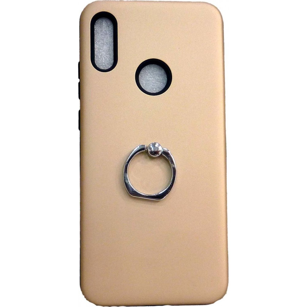 Θήκη Huawei Y6 2019 / Honor 8A από σκληρό πολυανθρακικό πλαστικό (PC) με stand  -Χρυσό Θήκες Smartphone