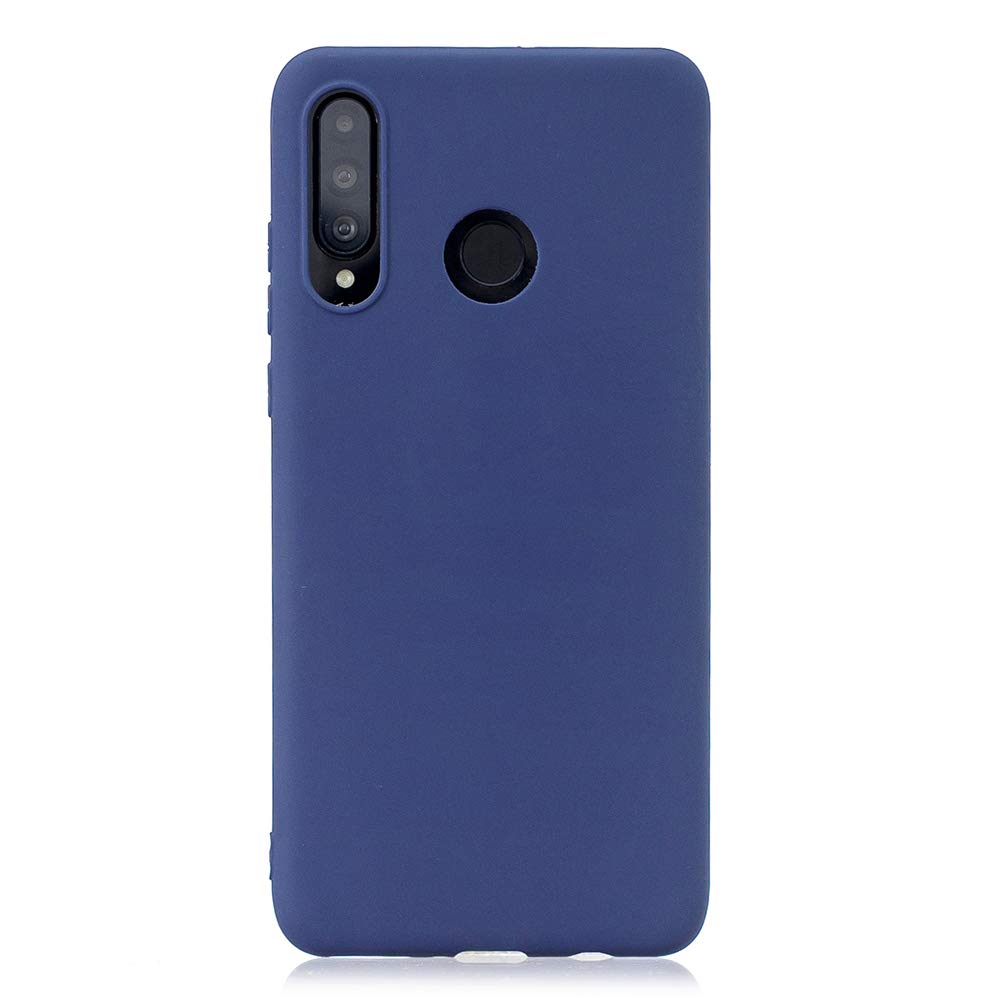 Θήκη Σιλικόνης Slim Fit Για Huawei P30 Lite –Μπλε Θήκες Smartphone