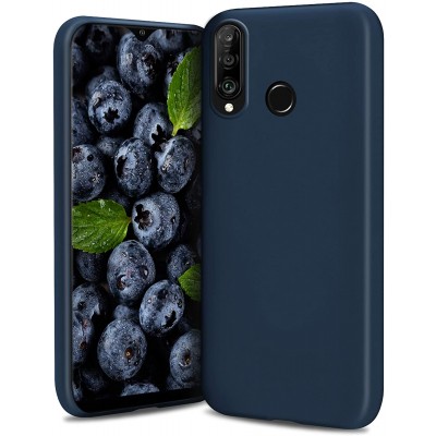 Θήκη Σιλικόνης Για Huawei P30 Lite Soft Case 2.0mm –Σκούρο Μπλε