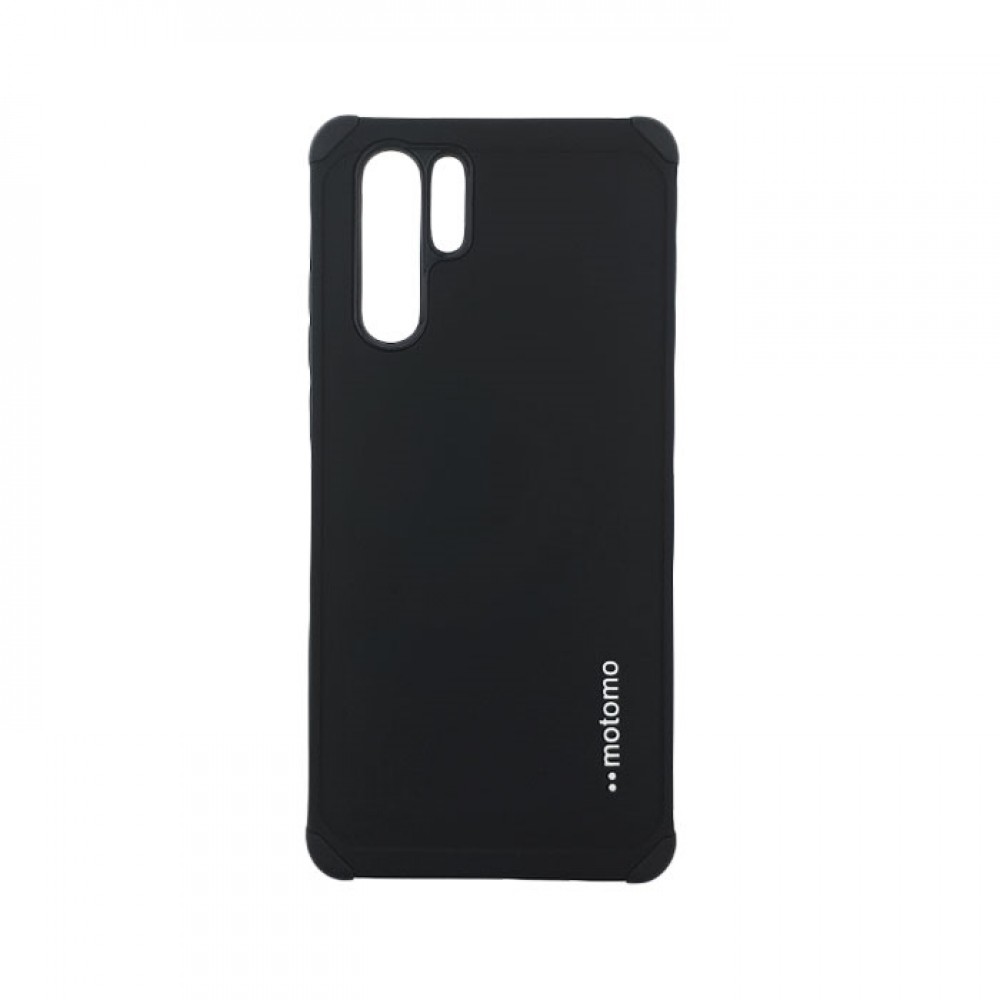 Θήκη Huawei P30 Pro Motomo Tough Armor Back Cover Υβριδική κατασκευή  -Μαύρο Θήκες Smartphone
