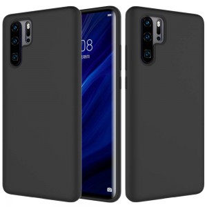 Huawei P30 Pro Θήκη 360 protection front and back full body- Black Θήκες Huawei P30 Pro