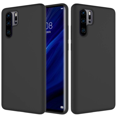 Huawei P30 Pro Θήκη 360 protection front and back full body- Black