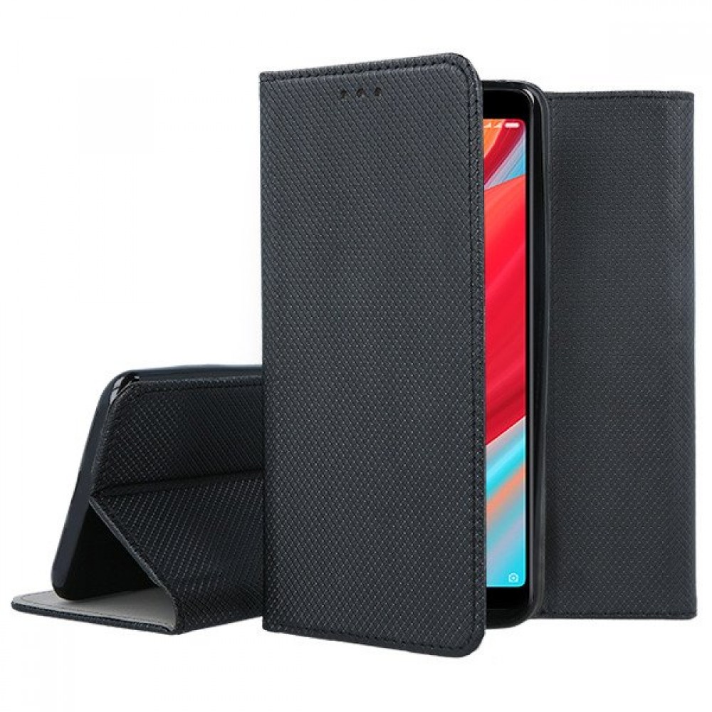 Θήκη Πορτοφόλι Book Case Για Huawei P20 με Stand -Μαύρο Θήκες Smartphone