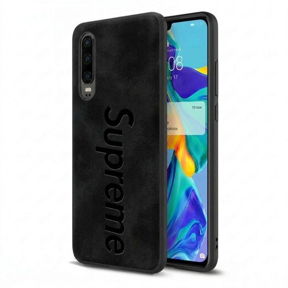 Θήκη Huawei P30 Supreme Pattern Cloth Black Θήκες Smartphone