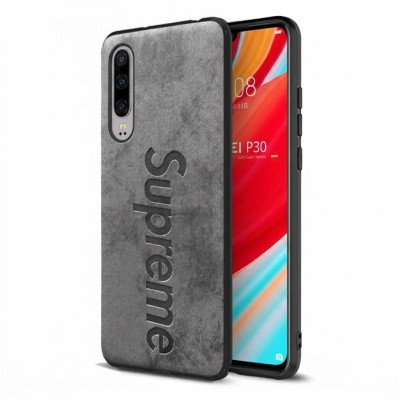 Θήκη Huawei P30 Supreme Pattern Cloth -Γκρι