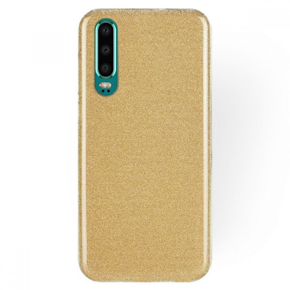 Θήκη Huawei P30 Forcell Glitter Shine Cover Hard Case -Gold Θήκες Smartphone