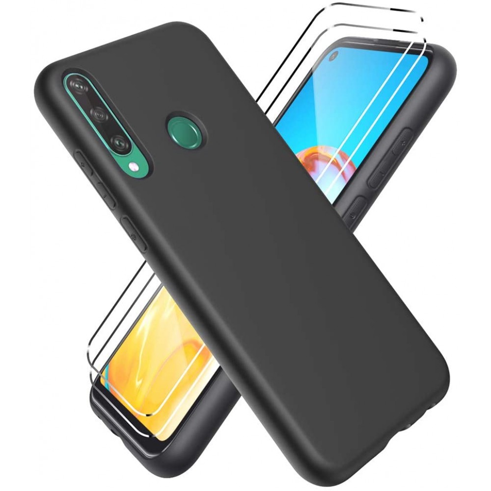 Θήκη Σιλικόνης Για Huawei P40 Lite E / Y7P 2020 / Honor 9C Soft Case 2.0mm –Μαύρο Θήκες Smartphone