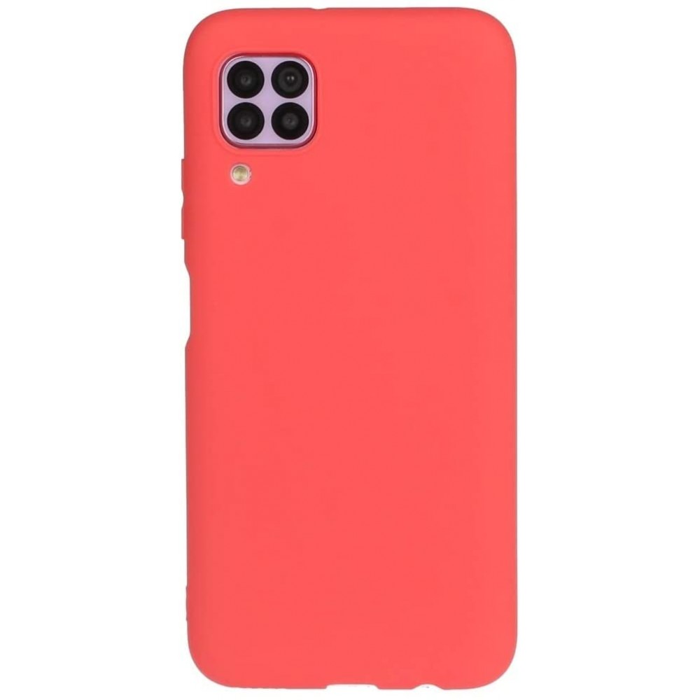 Θήκη Σιλικόνης Slim Fit Για Huawei P40 Lite –Κόκκινο Θήκες Smartphone
