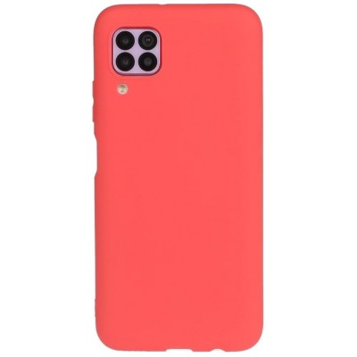Θήκη Σιλικόνης Slim Fit Για Huawei P40 Lite –Κόκκινο