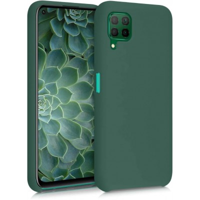 Θήκη Σιλικόνης Για Huawei P40 Lite Soft Case 2.0mm –Forest Green