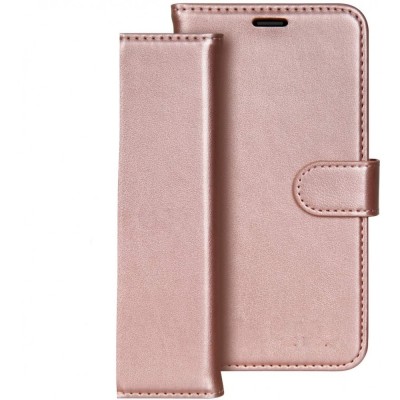 Θήκη Huawei P40 Pro Soft TPU&PU Leather Flip Βιβλίο Smart Magnet -Rose Gold