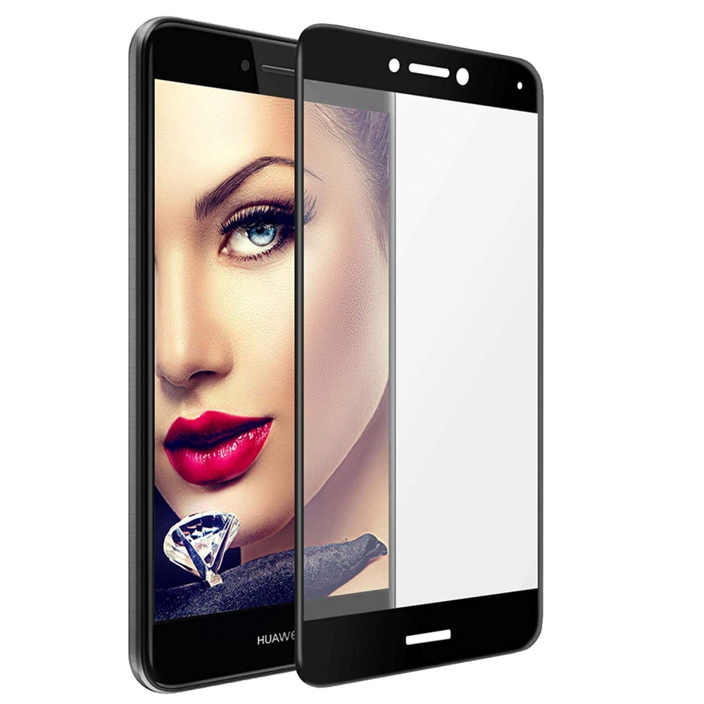 Huawei P8 / P9 lite 2017 3D Full Face Προστατευτικό Οθόνης Αντιχαρακτικό Γυαλί –Μαύρο Προστασία οθόνης