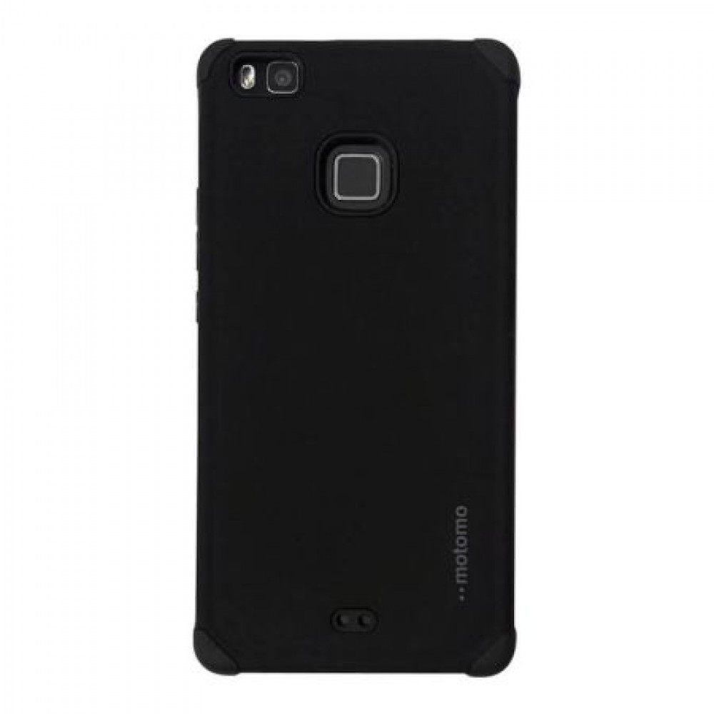 Θήκη Huawei P9 Lite Motomo Tough Armor Back Cover Υβριδική κατασκευή -Black Θήκες Huawei P9 Lite 