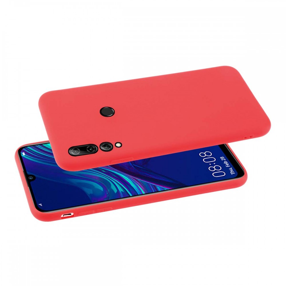 Θήκη Σιλικόνης Slim Fit Για Huawei P Smart Plus 2019 / Honor 20 Lite –Κόκκινο Θήκες Smartphone