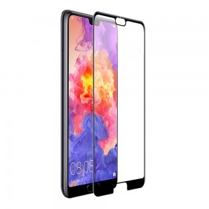 Huawei P20 Pro 3D Full Face Προστατευτικό Οθόνης Αντιχαρακτικό Γυαλί –Μαύρο Προστασία οθόνης