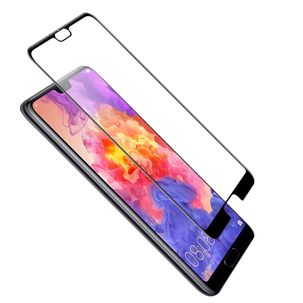 Huawei P20 Pro 3D Full Face Προστατευτικό Οθόνης Αντιχαρακτικό Γυαλί –Μαύρο Προστασία οθόνης
