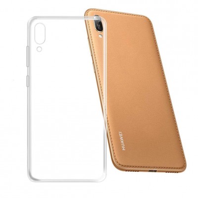 Θήκη Huawei Y6 2019 Ultra Slim 0.5mm Σιλικόνης Διάφανη