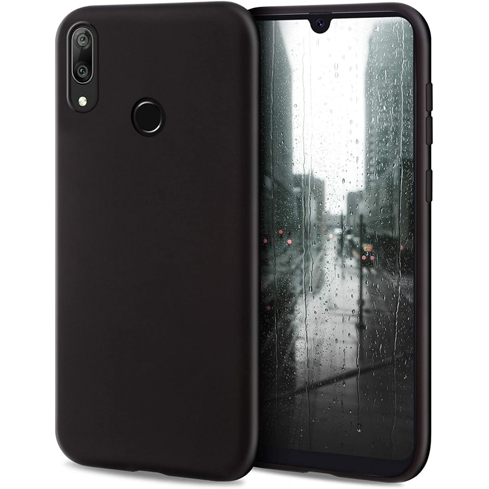 Θήκη Σιλικόνης Slim Fit Για Huawei Y7 2019 / Y7 Prime 2019 / Y7 Pro 2019 –Μαύρο Θήκες Smartphone
