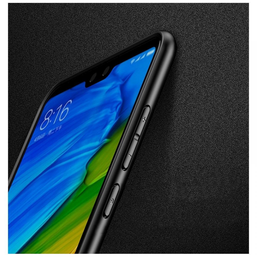 iPAKY Huawei P20 Lite Carbon fiber Armor Case Black Θήκες Smartphone