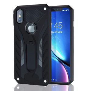 Θήκη iPhone XS Max Defender Phantom Case Stand -Μαύρο  Θήκες iPhone