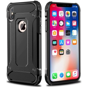 Θήκη iPhone XS Max Terrapin Impact Shock Ανθεκτική -Black Θήκες iPhone