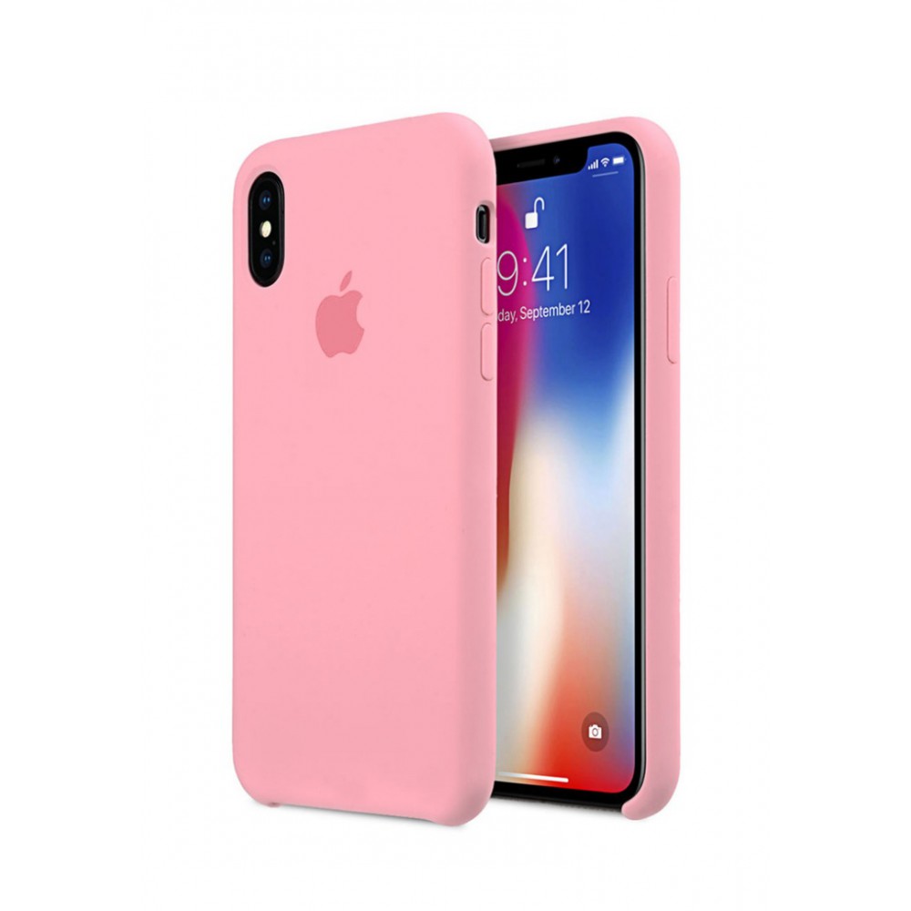 Premium Θήκη Σιλικόνης Για Apple iPhone X / XS – Ροζ Θήκες iPhone
