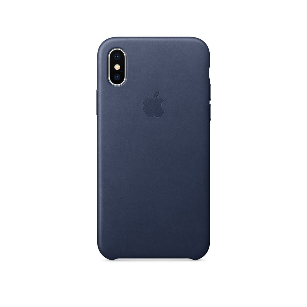 Premium Θήκη Σιλικόνης Για Apple iPhone X / XS – Σκούρο Μπλε Θήκες iPhone