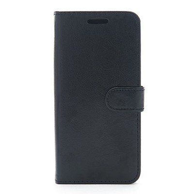 Θήκη iPhone X / XS Soft TPU&PU Leather Flip Βιβλίο Smart Magnet -Μαύρο