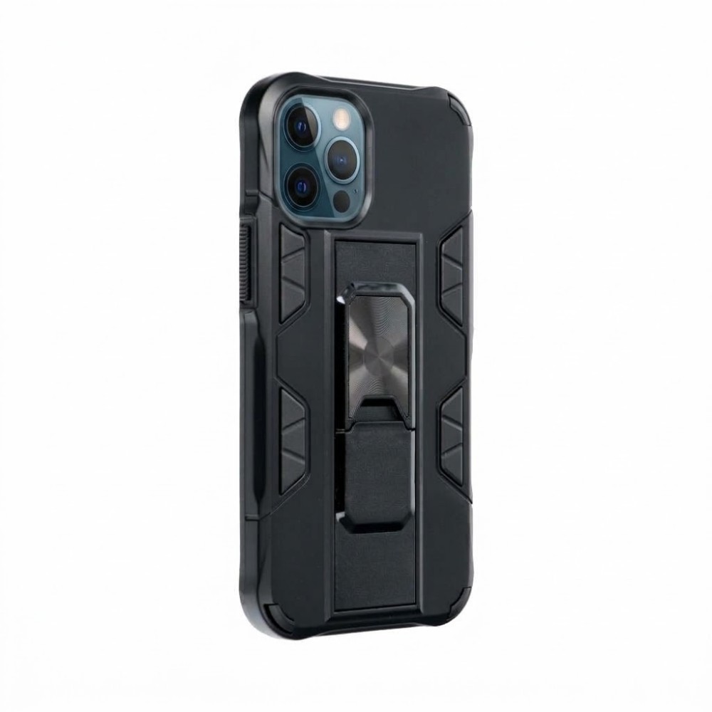 Θήκη iPhone 12 Pro Max Forcell DEFENDER Rugged Armor Cover- Black Θήκες iPhone