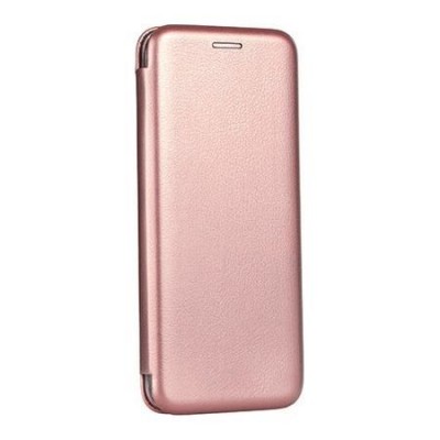 Θήκη iPhone 12 Pro Max Soft TPU&PU Leather Flip Βιβλίο Smart Magnet Elegance -Rose Gold