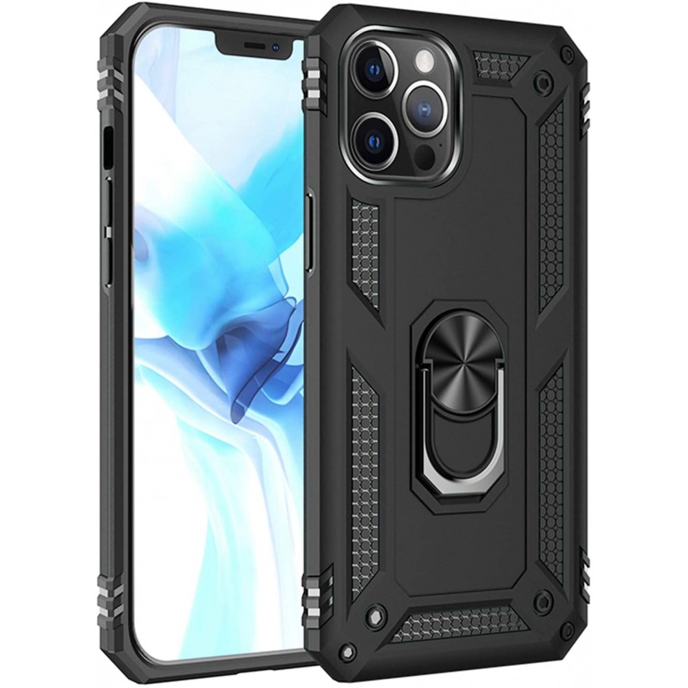 Θήκη iPhone 13 Pro Max Rugged Armor Cover -Black Θήκες iPhone