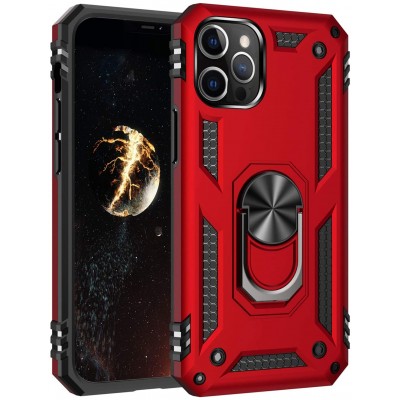 Θήκη iPhone 13 Pro Max Rugged Armor Cover -Dark Red