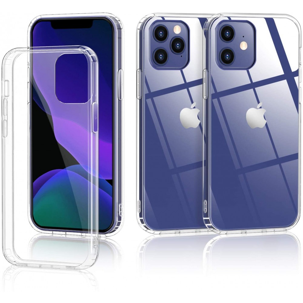 Θήκη Σιλικόνης Slim Fit Για iPhone 12 Pro Max –Διάφανο Θήκες iPhone