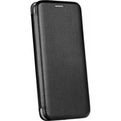 Θήκη iPhone 12 / 12 Pro Soft TPU&PU Leather Flip  Βιβλίο Smart Magnet Elegance -Black