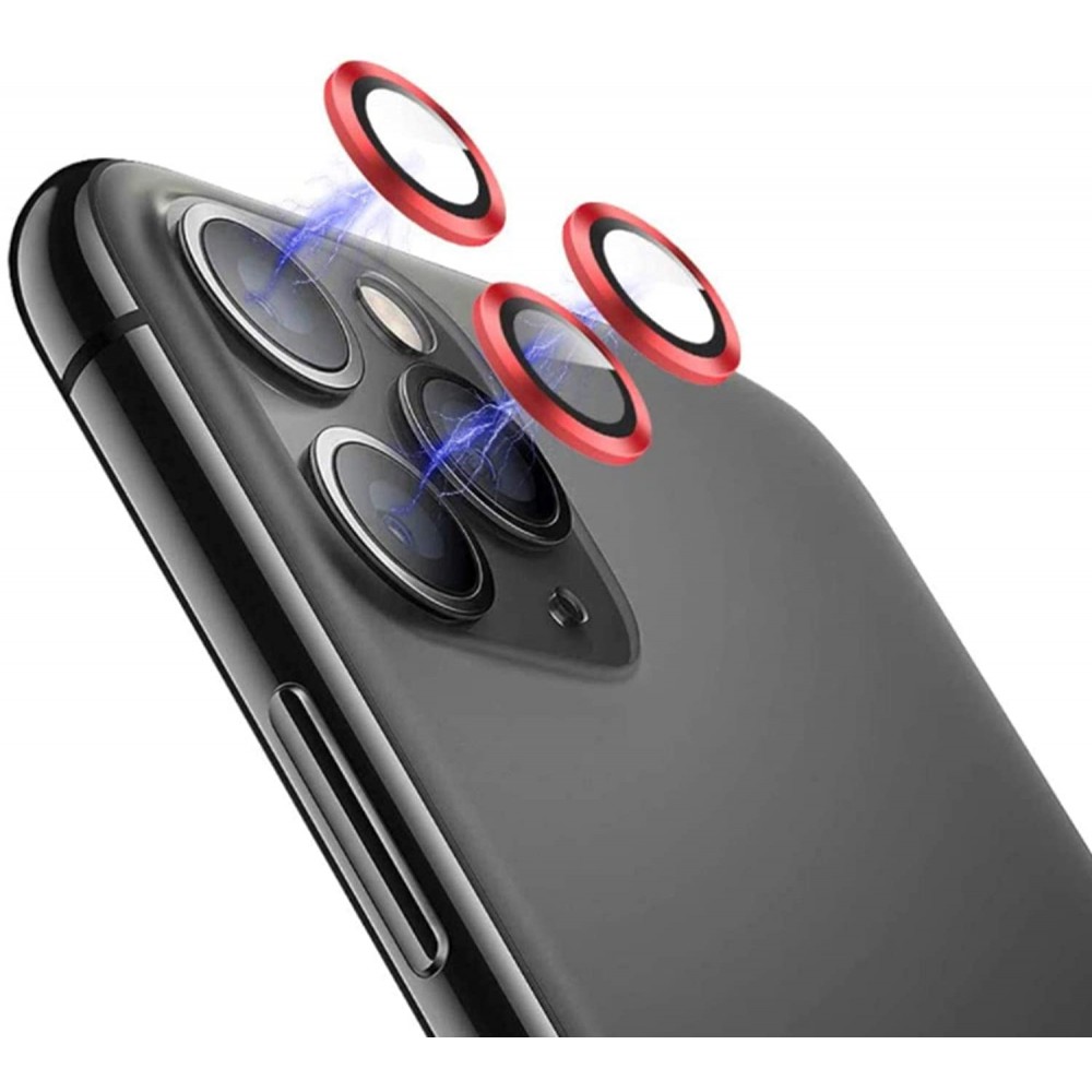 Προστατευτικό Κάμερας Full Cover Για iPhone 13 Pro / 13 Pro Max –Κόκκινο Προστασία οθόνης