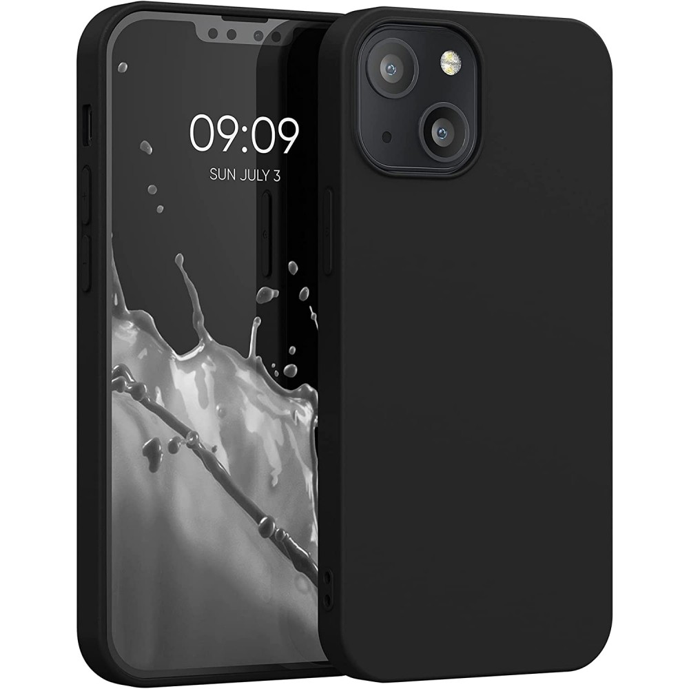 Θήκη Σιλικόνης Slim Fit Για iPhone 13 –Μαύρο Θήκες iPhone