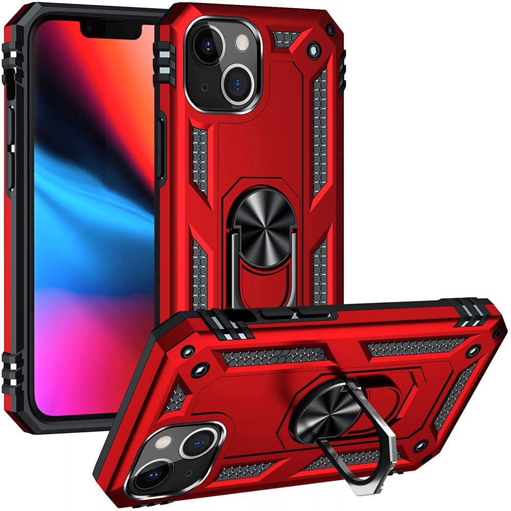 Θήκη iPhone 13 / 13 Pro Rugged Armor Cover -Red Θήκες iPhone