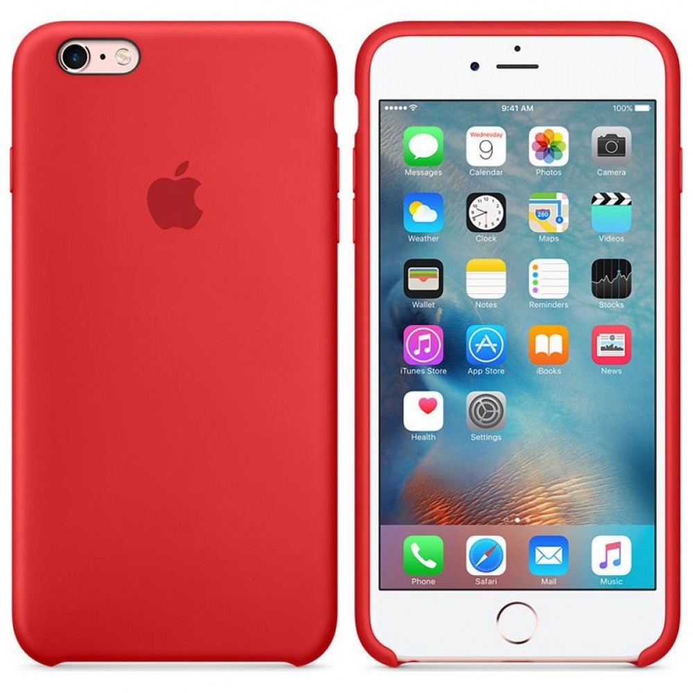 Premium Θήκη Σιλικόνης Για Apple iPhone 6 / 6s – Κόκκινο Θήκες iPhone