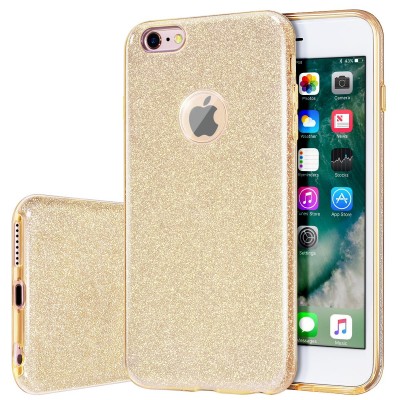 Θήκη iPhone 6/ 6s Forcell Glitter Shine Cover Hard Case -Χρυσό