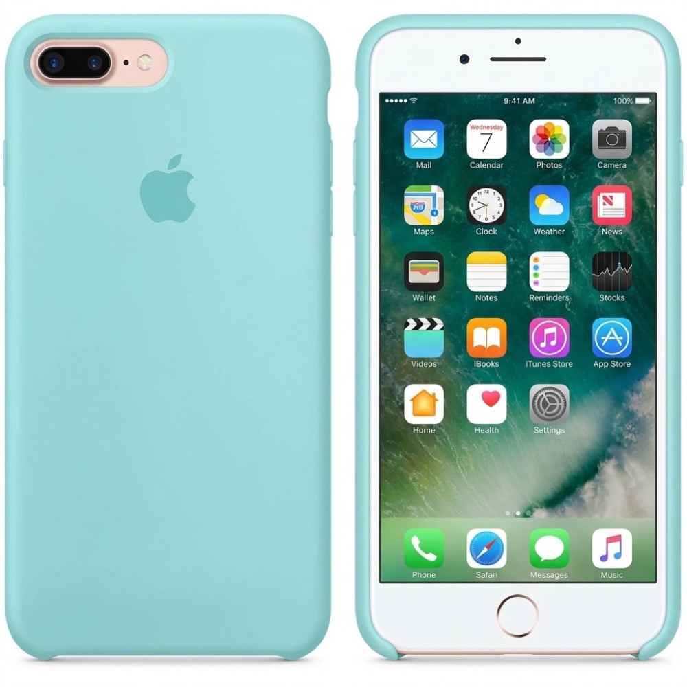 Premium Θήκη Σιλικόνης Για Apple iPhone 7 / 8 Plus – Τιρκουάζ Θήκες iPhone