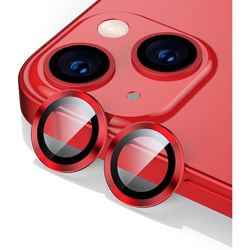 Προστατευτικό Κάμερας Full Cover Για iPhone 13 / 13 Mini –Κόκκινο Προστασία οθόνης