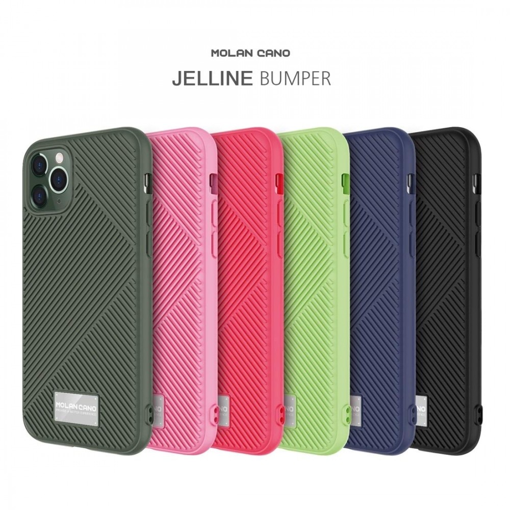 Θήκη Samsung Galaxy S10 Plus Molan Cano Jelline Bumper -Ροζ Θήκες Smartphone
