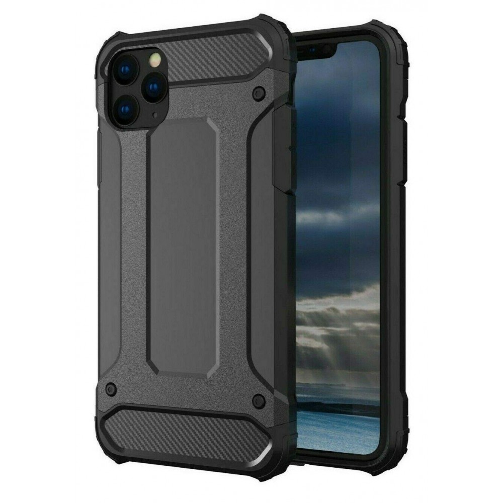 Θήκη iPhone 11 Pro Max Terrapin Armor Με Carbon Design –Μαύρο Θήκες iPhone